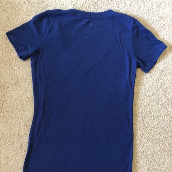 Arizona Jean Company Navy Blue V-neck (xs) - Picture 2 of 3